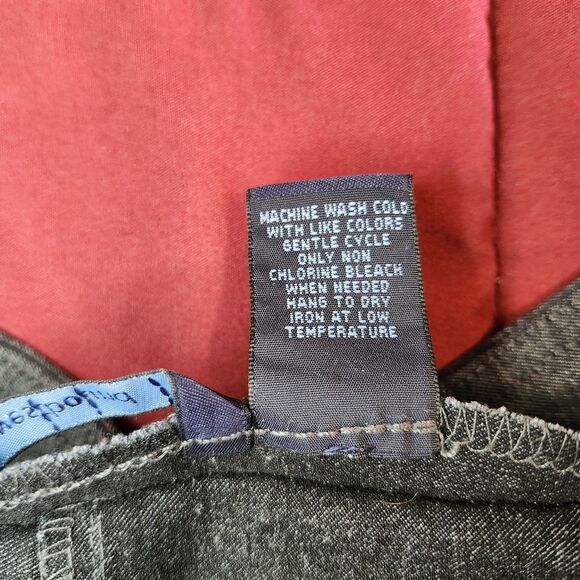 Westbound Women's Pull-On Stretch Pants Front Zipper Pockets Workwear Size 12 - Picture 5 of 9